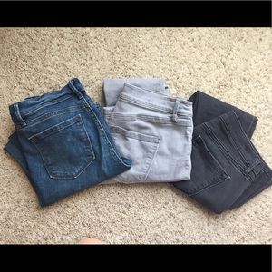 LOT of Three Loft Modern Skinny Jeans size 4