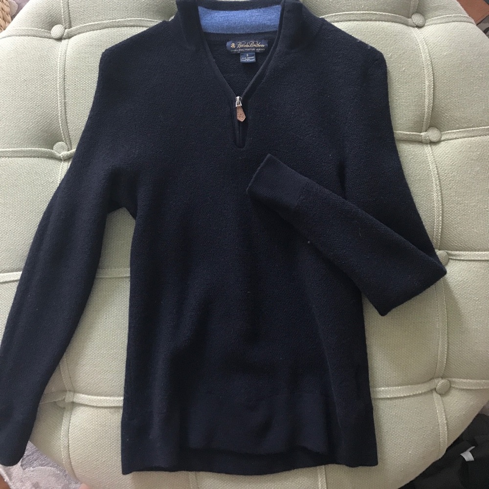 Brooks Brothers Quarter Zip Sweater