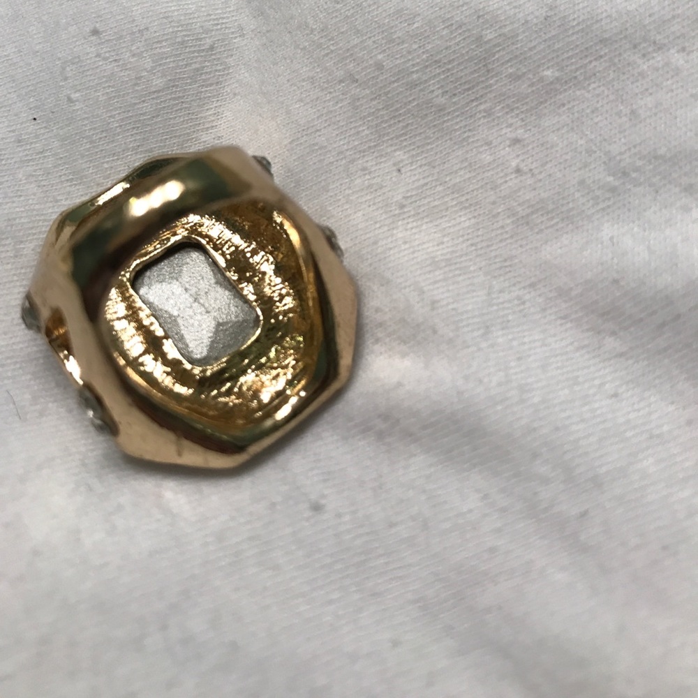 Blue and gold ring - Picture 3 of 4