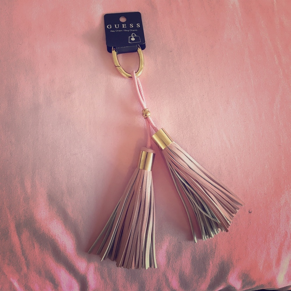 Guess Fringe Keychain