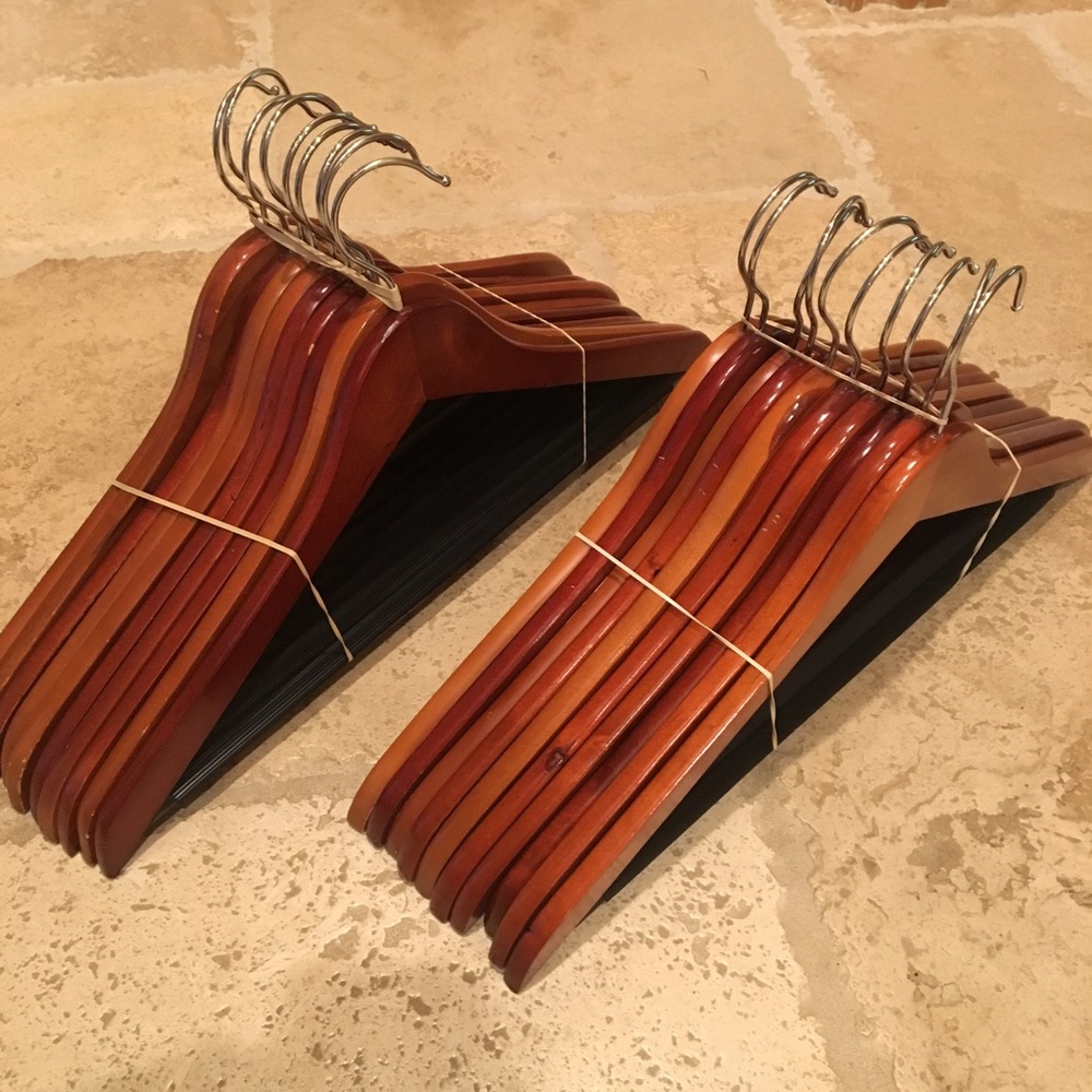 Wooden hangers