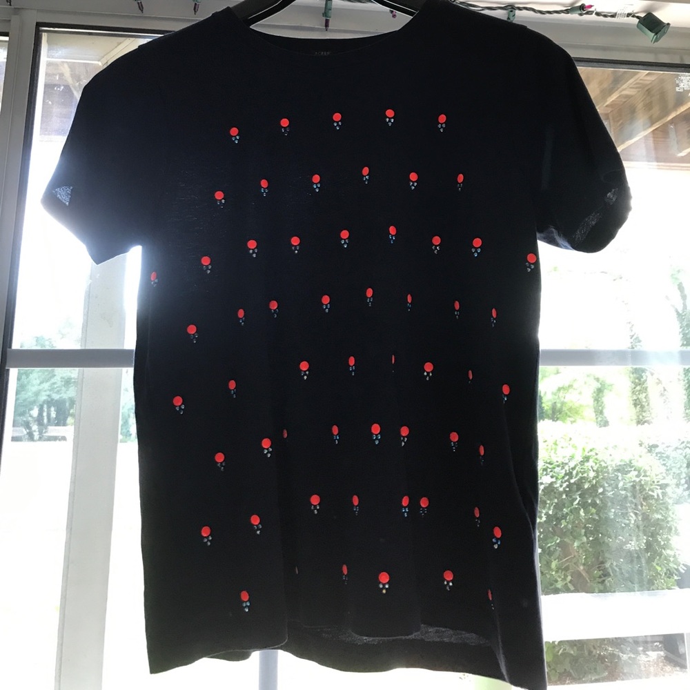 Bedazzled J Crew Tee