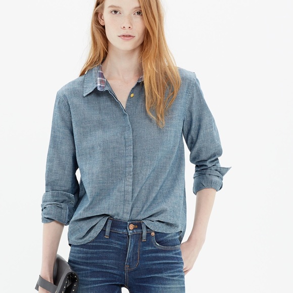 Madewell Tops - Madewell Chambray Top