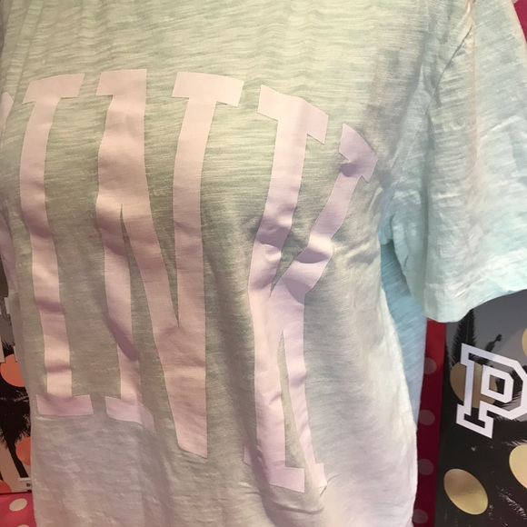 NWT VS PINK aqua campus tee - Picture 3 of 4