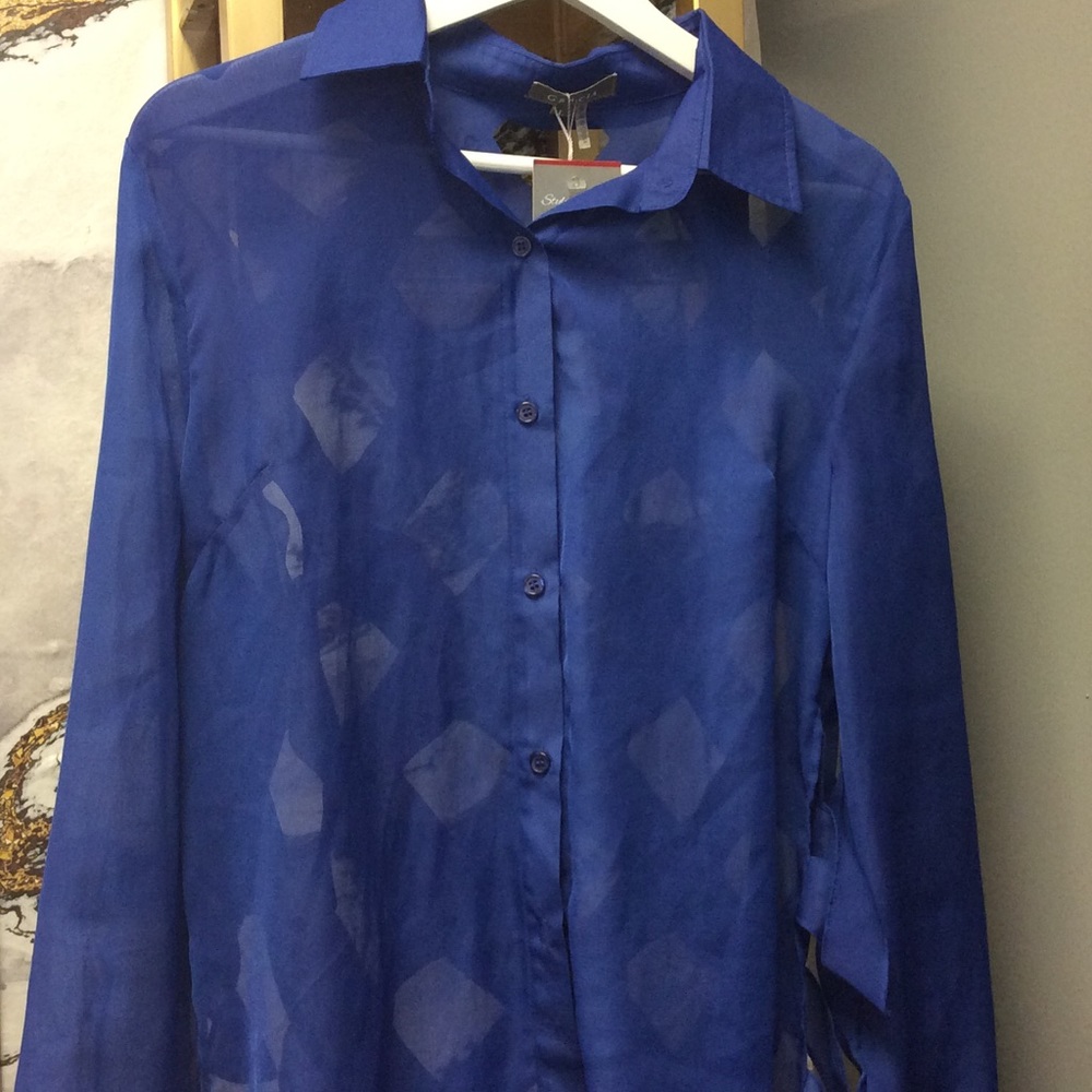 Garcia High-Low button up Blouse