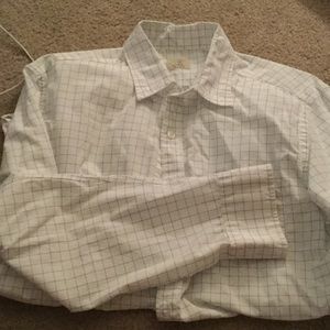 J. Crew broken in long sleeve oxford, medium