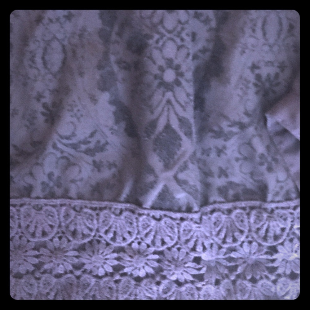 Black Velvet Pattern Top - Picture 3 of 3