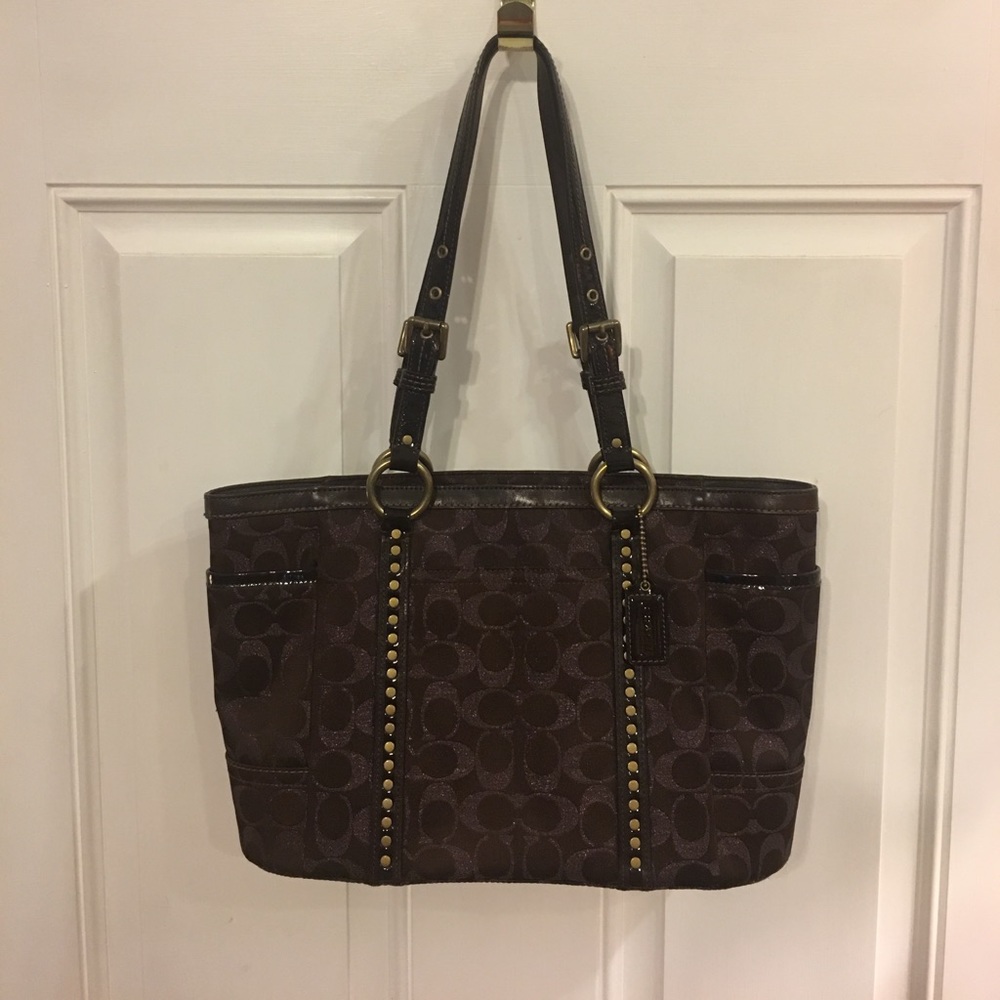Signature Canvas Coach Tote-it's in my profile pic
