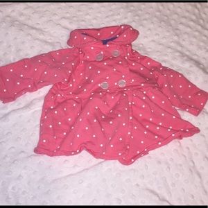 Carter's Pink Polka Dot Jacket
