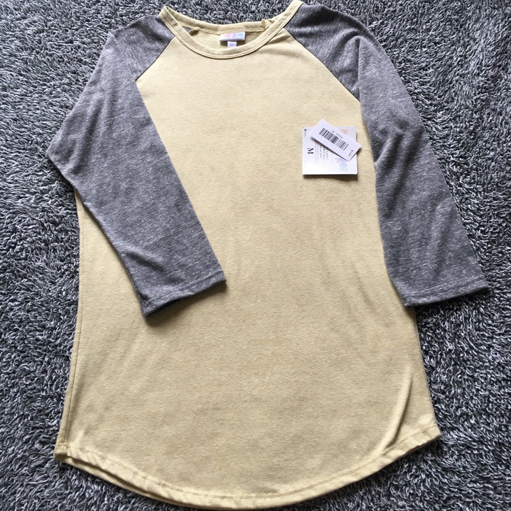 Grey and yellow lularoe randy
