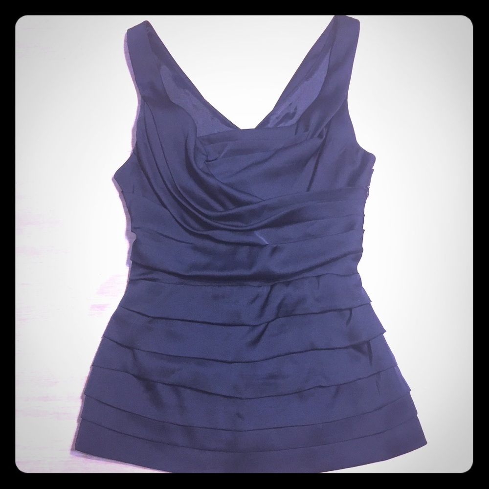 Express Satin Cocktail Top Date Night 🌹