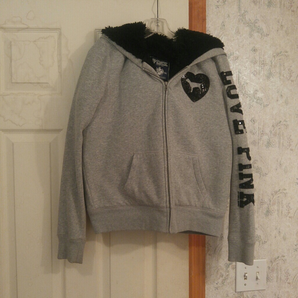 SOLD ON MER Victoria's Secret PINK Bling Hoodie