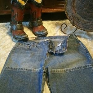Ambercrombie & Fitch bootcut jeans