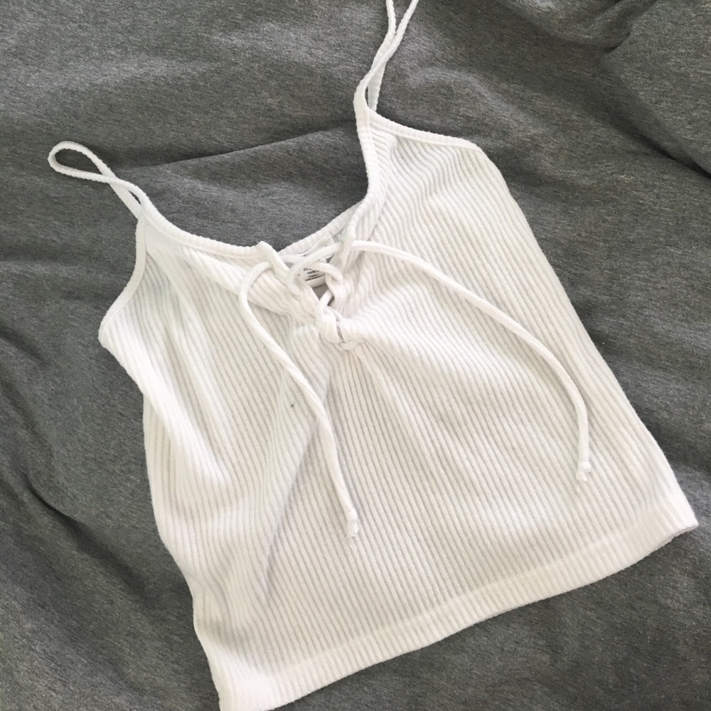 FULL TILT LACE FRONT CROP TOP