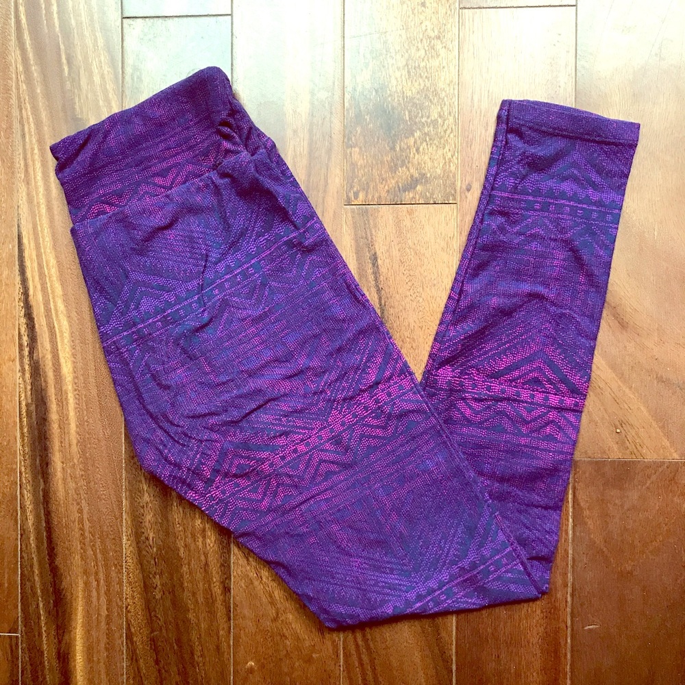 Purple ombré LulaRoe leggings