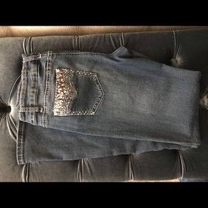Embellished jeans