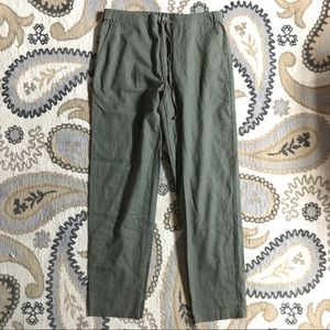 cotton relaxed pants