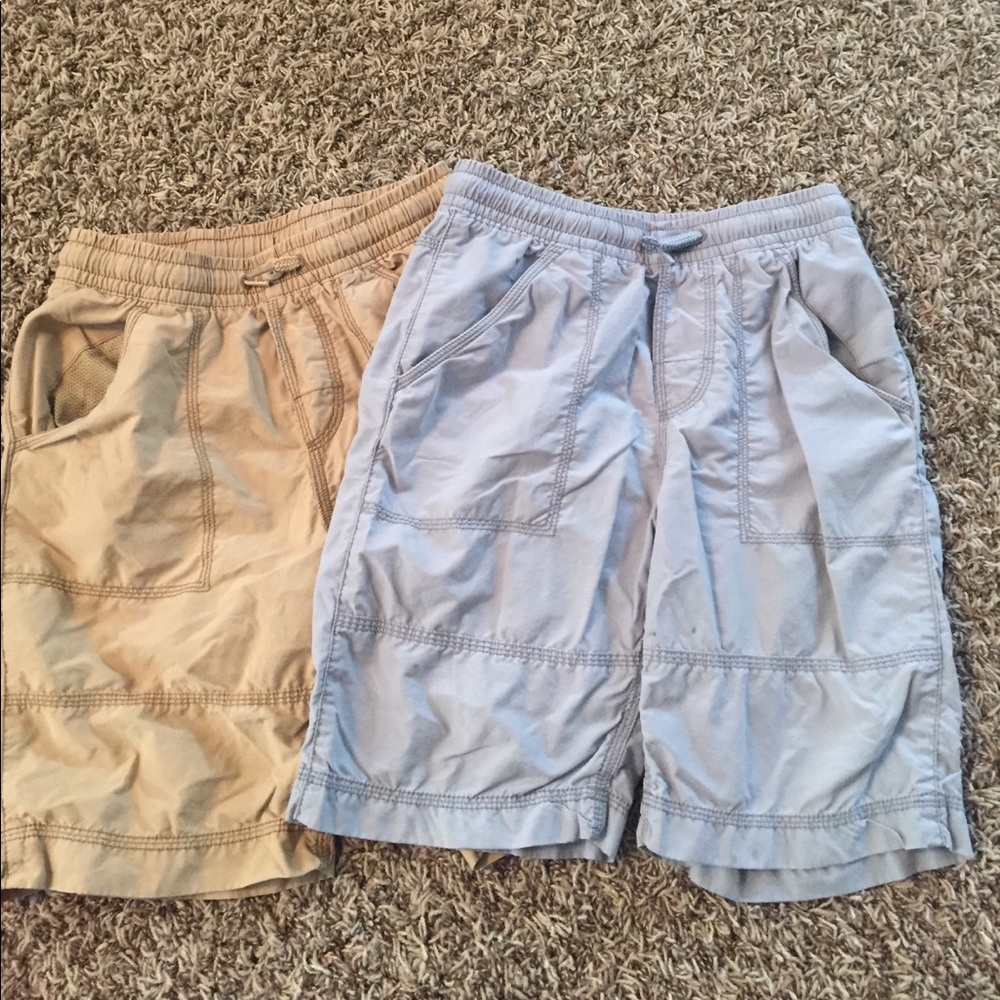 Two pair of gap shorts