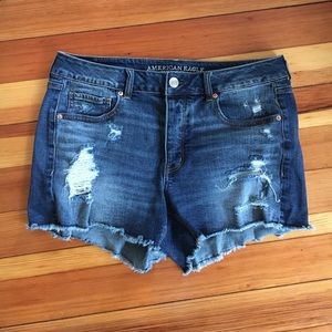 American eagle jean shorts