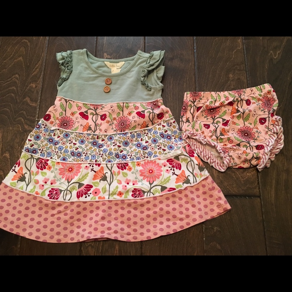 Matilda Jane High Tide dress with diaper cover