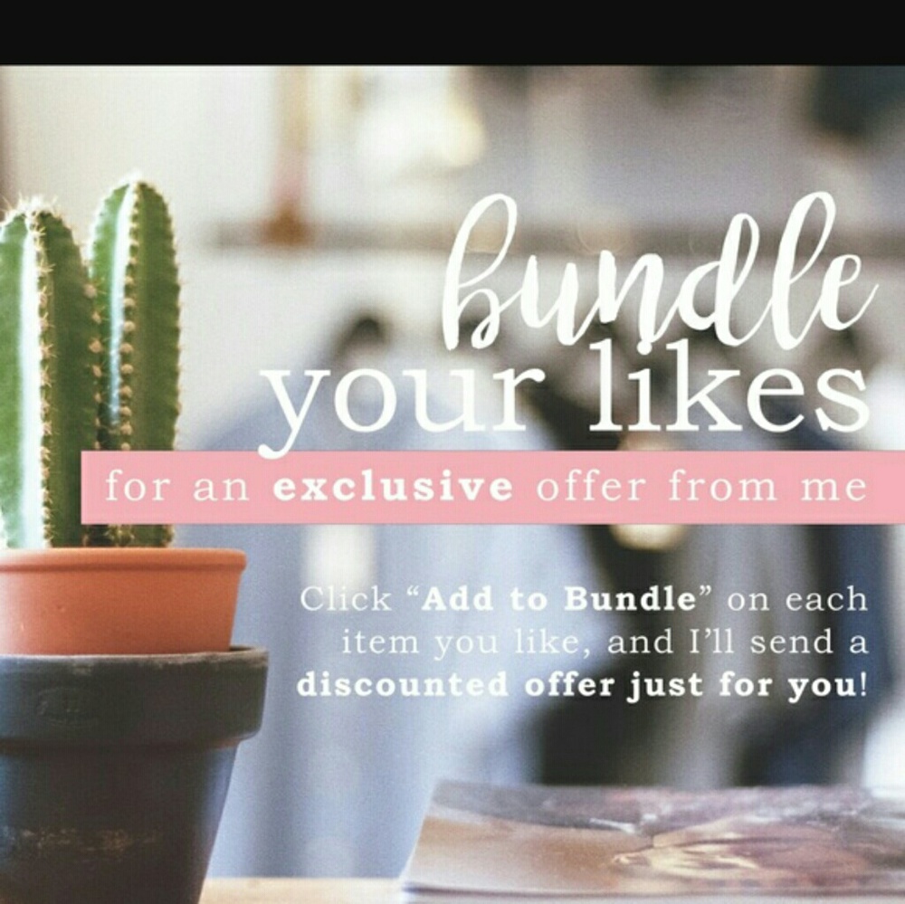 Add to "Bundle" for private discount!❤