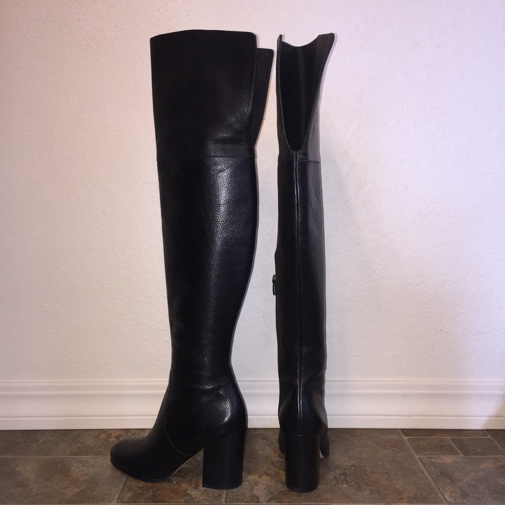 Via Spiga OTK Tumbled Leather Boots size 7.5M (EC)