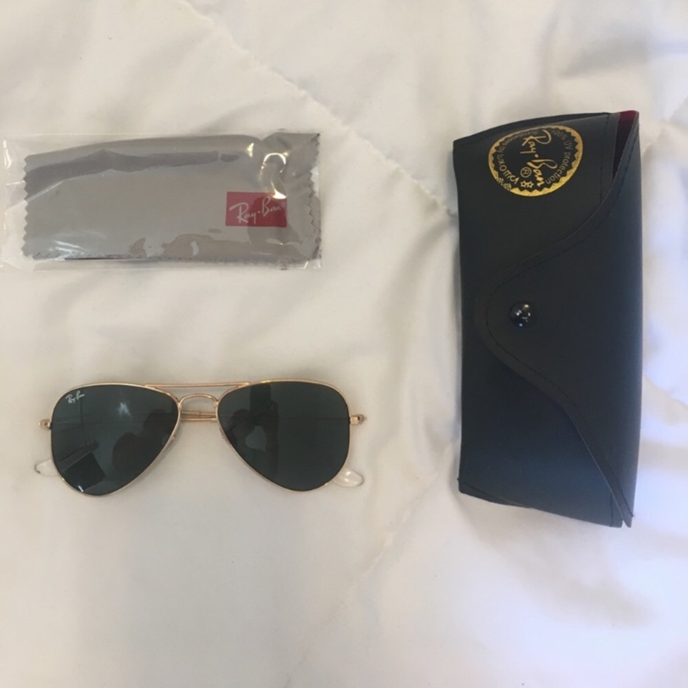52 mm ray ban aviators