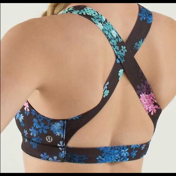 Lululemon Floral Sports Bra - Picture 3 of 4