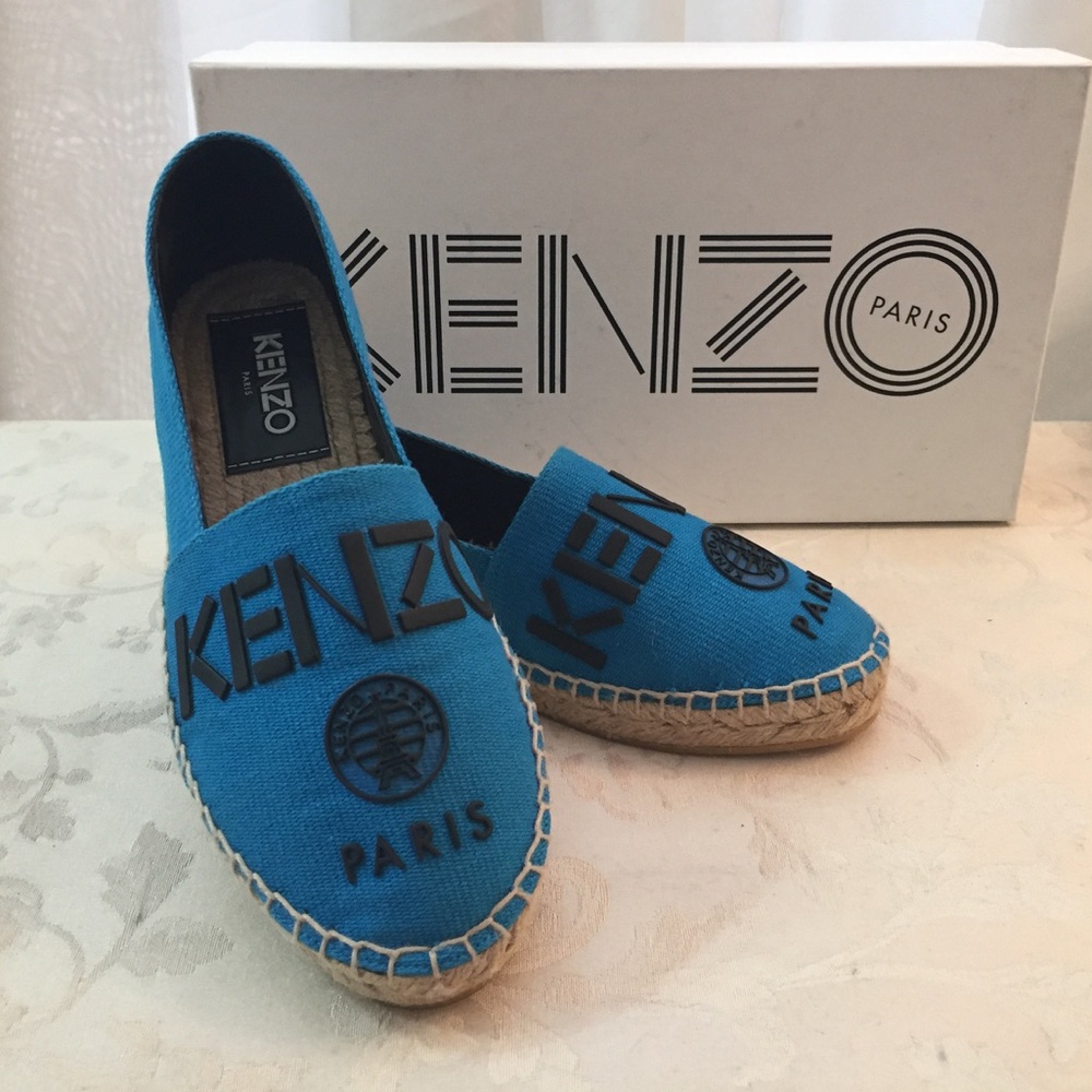 SOLD!!!! Kenzo - Paris Logo espadrilles - Picture 1 of 8