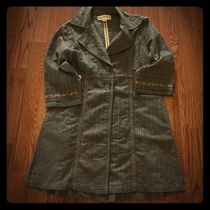 Autumn Hued Embroidered Jacket/Blazer