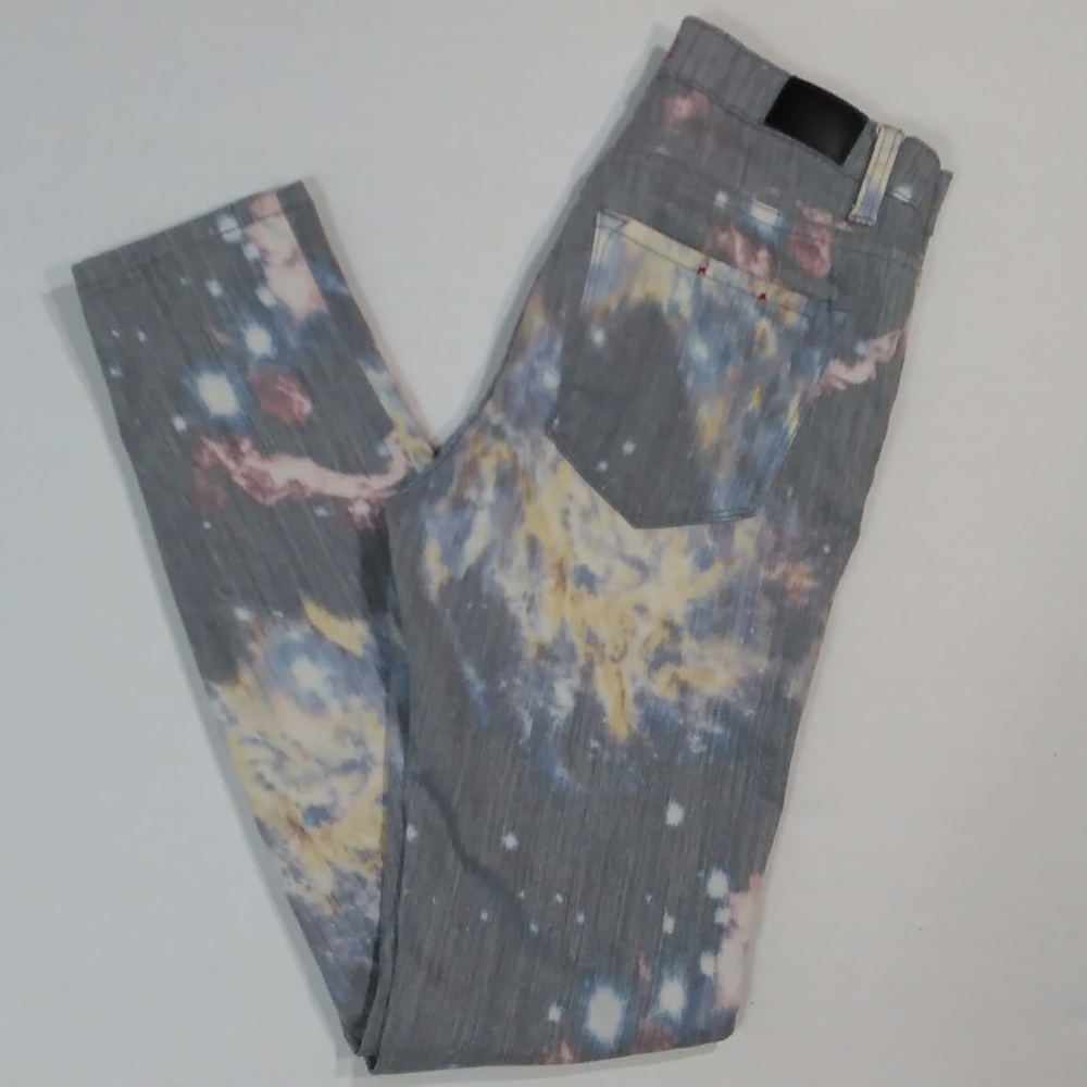 BDG High Rise Cigarette Ankle Galaxy Grey Pants