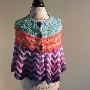 Sweater cape