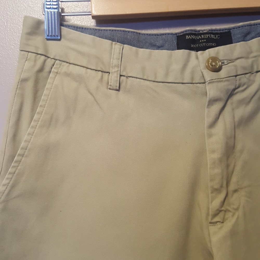 Banana Republic boot cut chino