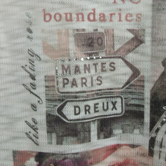 Lace love tunic sweater shirt - Picture 7 of 8