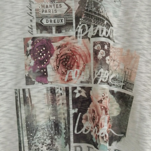 Lace love tunic sweater shirt - Picture 3 of 8