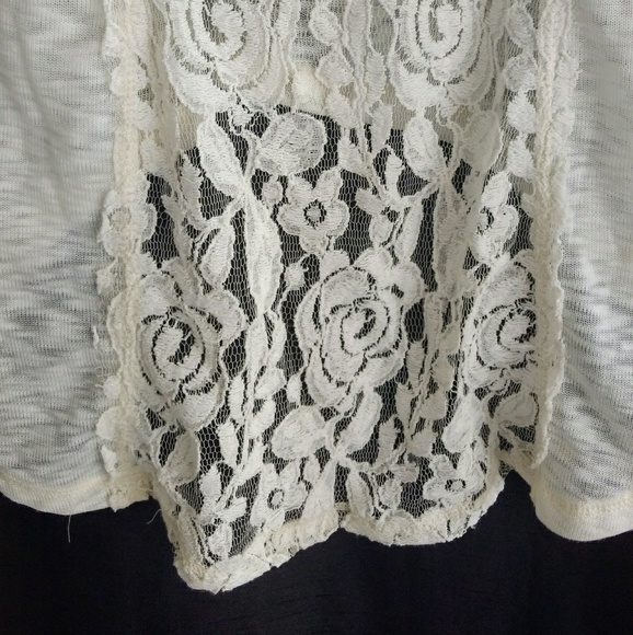 Lace love tunic sweater shirt - Picture 5 of 8