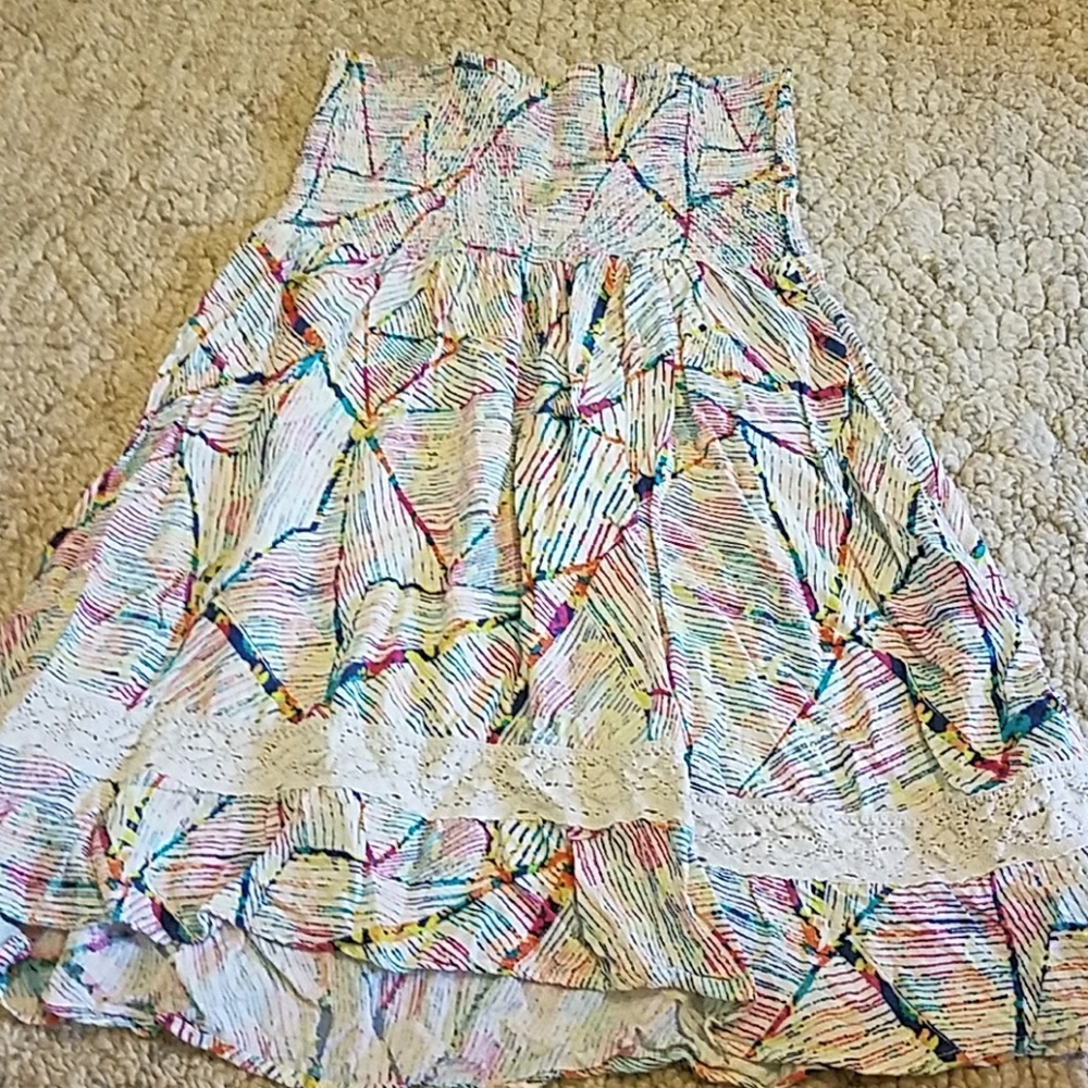 Roxy strapless dress