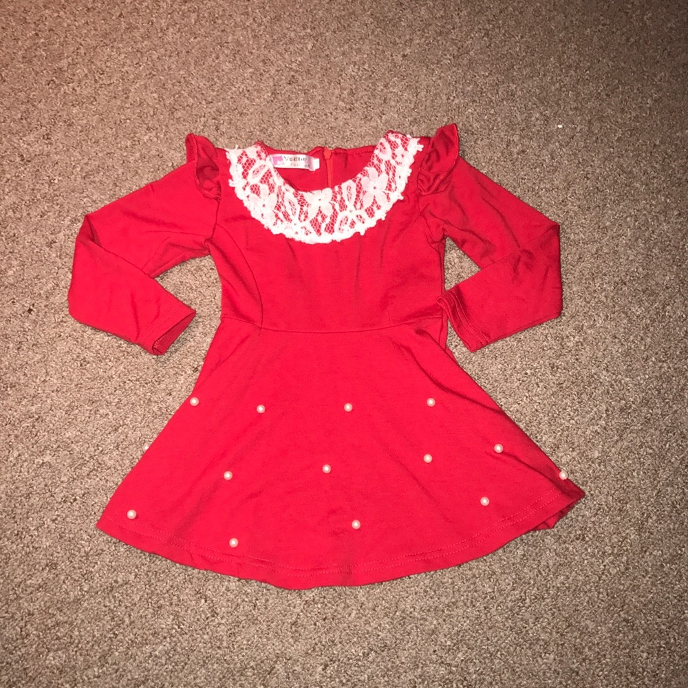 Red dress