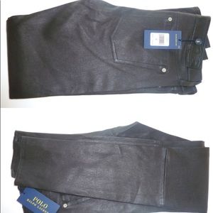 Ralph Lauren genuine Leather women's Pants