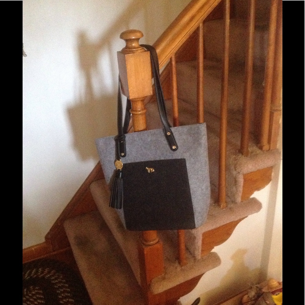 Emma Fox wool handbag