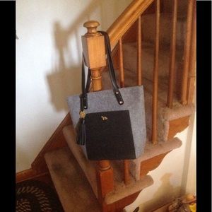 Emma Fox wool handbag