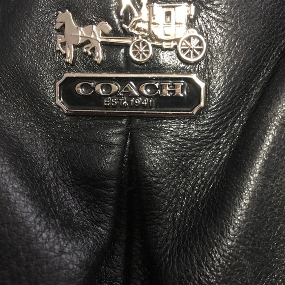 Coach Black Leather Purse - Picture 2 of 4