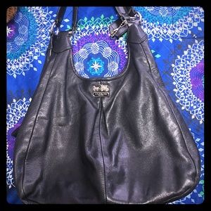 Coach Black Leather Purse