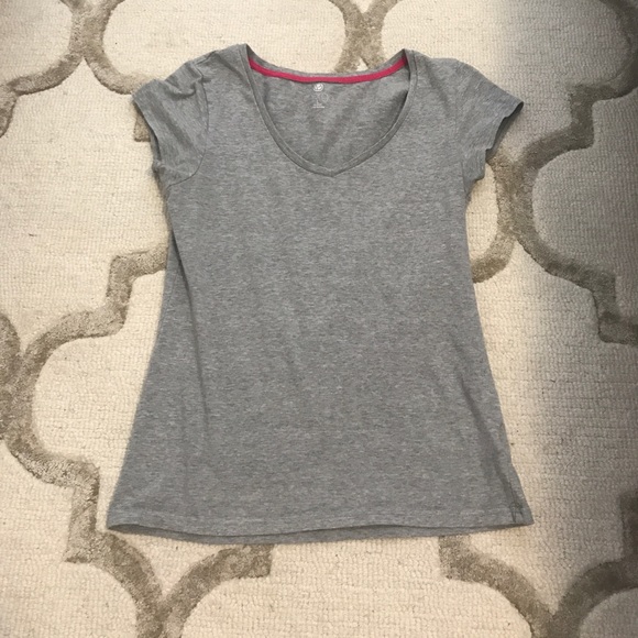 Gray Plain Tee - Picture 2 of 2