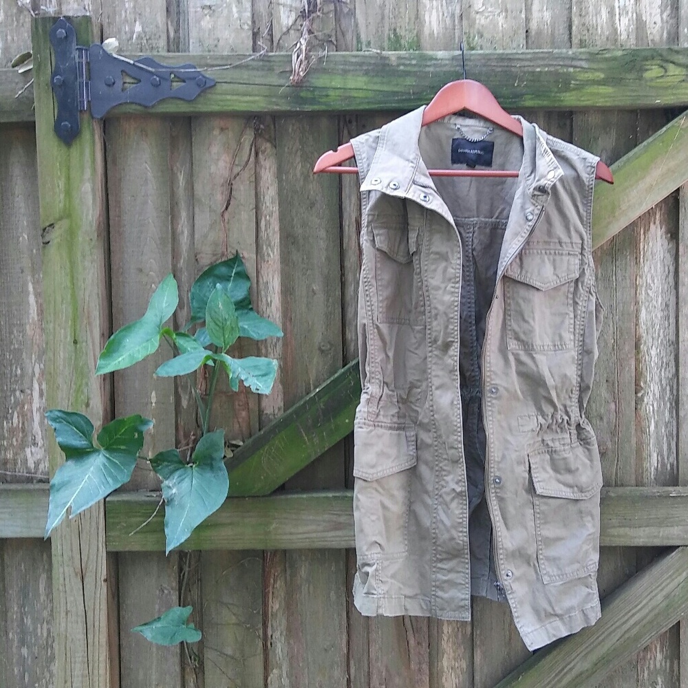Banana Republic Long Vest