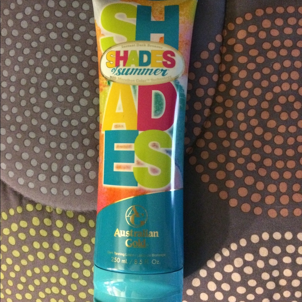 NEW Australian Gold tanning lotion SHADE OF SUMMER