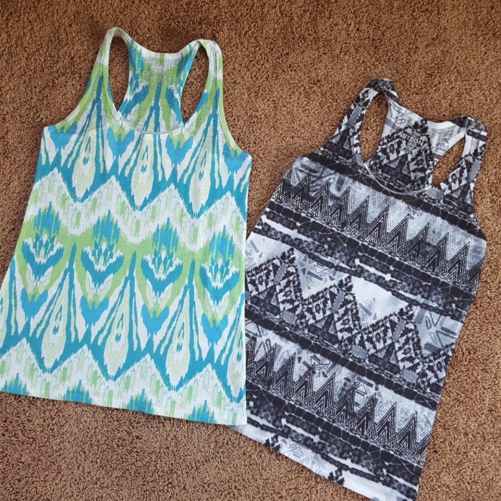 Two aztec tank tops for one small price!