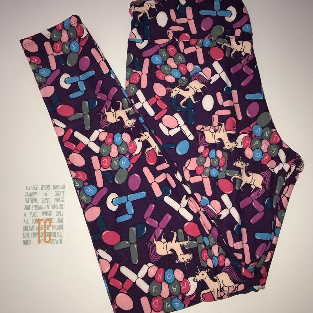 LuLaRoe birthday leggings TC