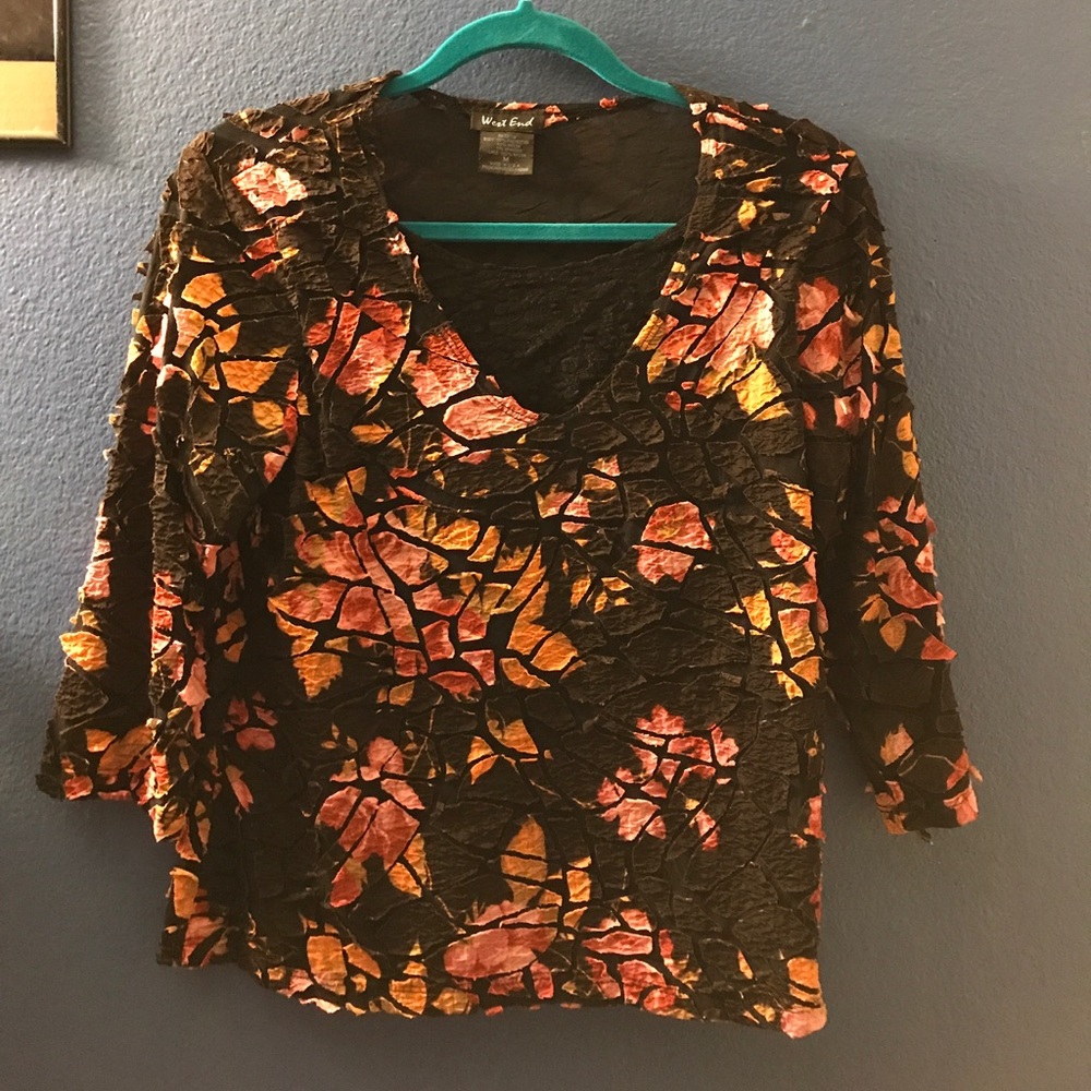 3/4 sleeve blouse