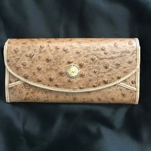 Pierre Balmain Ostrich leather Wallet
